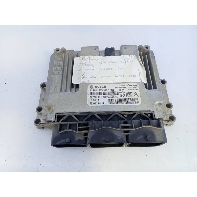 Recambio de centralita motor uce para peugeot 308 access referencia OEM IAM 9674245180 0281015847 