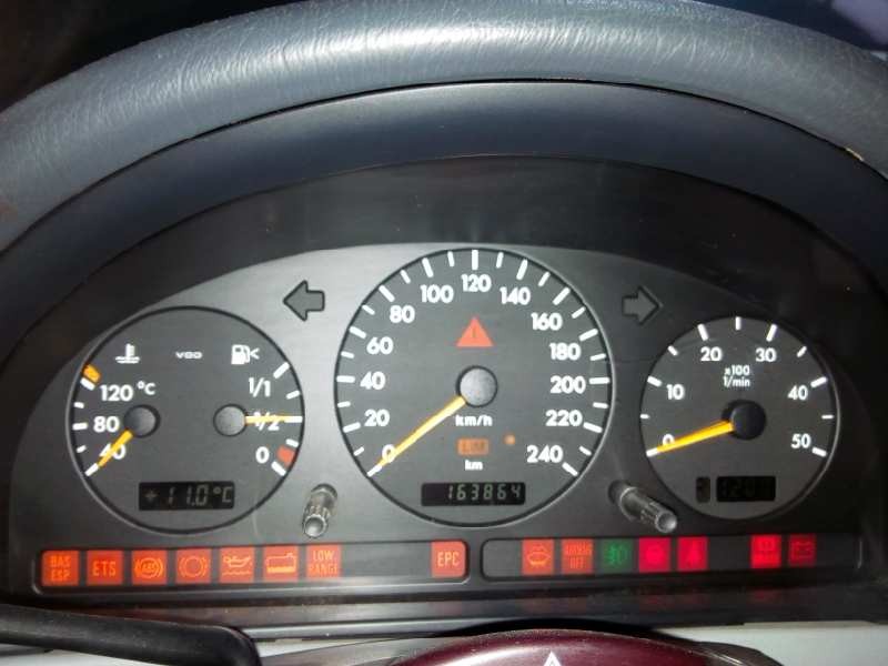 mercedes-benz clase m (w163) del año 2003