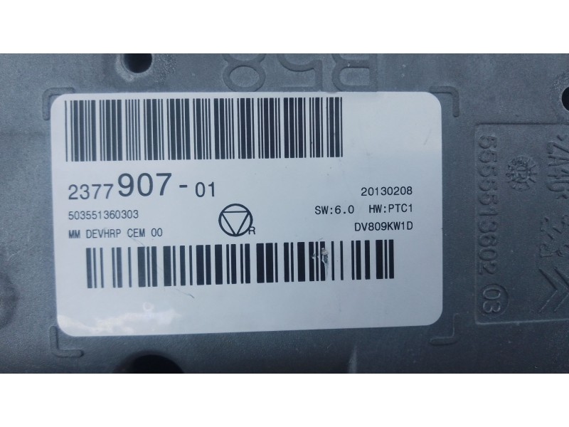 Recambio de cuadro instrumentos para citroën c4 picasso i monospace (ud_) 1.6 hdi 110 referencia OEM IAM 9801543880  E3-B2-29-4
