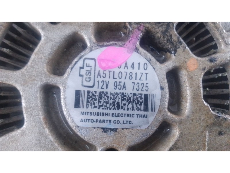 Recambio de alternador para mitsubishi l200 / triton (kj_, kk_, kl_) 2.4 di-d 4wd (kj0t) referencia OEM IAM   