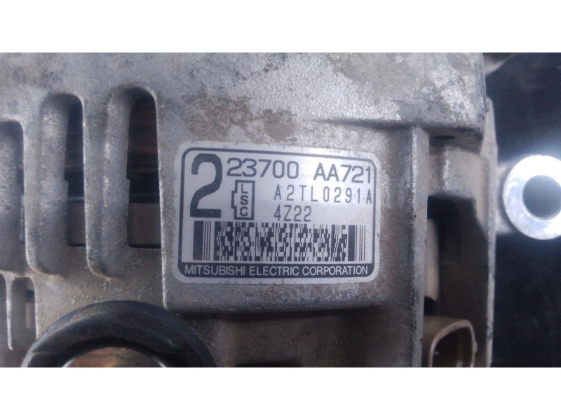 Recambio de alternador para subaru xv (_gp_) 2.0 i awd (gp7, g33gp) referencia OEM IAM 23700AA721 A2TL0291A P3-B5-13-2