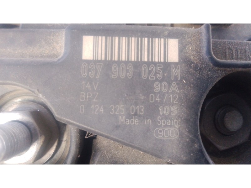 Recambio de alternador para seat ibiza iv (6j5, 6p1) 1.4 referencia OEM IAM 037903025M  P3-B5-3-3