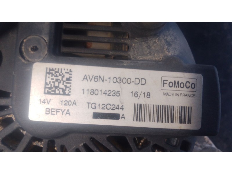 Recambio de alternador para ford focus iii 1.5 tdci referencia OEM IAM   