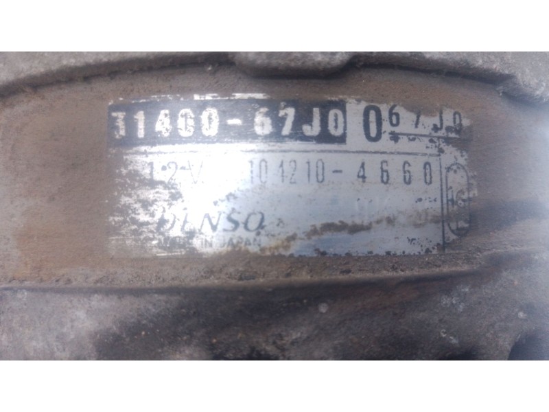 Recambio de alternador para suzuki grand vitara ii (jt, te, td) 1.9 ddis a las 4 ruedas (jt419, td44, jb419wd, jb419xd) referenc