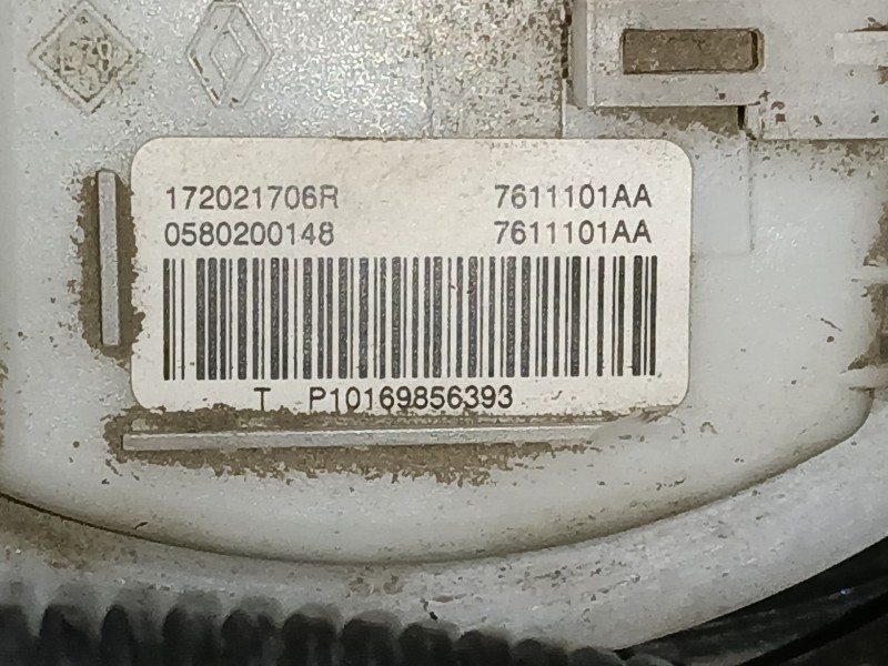 Recambio de aforador para renault megane iii hatchback (bz0/1_, b3_) 1.2 tce (bz2b, bz11) referencia OEM IAM 172021706R  