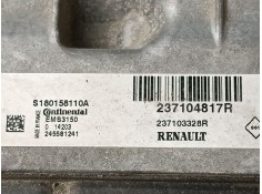 Recambio de centralita motor uce para renault megane iii hatchback (bz0/1_, b3_) 1.2 tce (bz2b, bz11) referencia OEM IAM 2371048 2