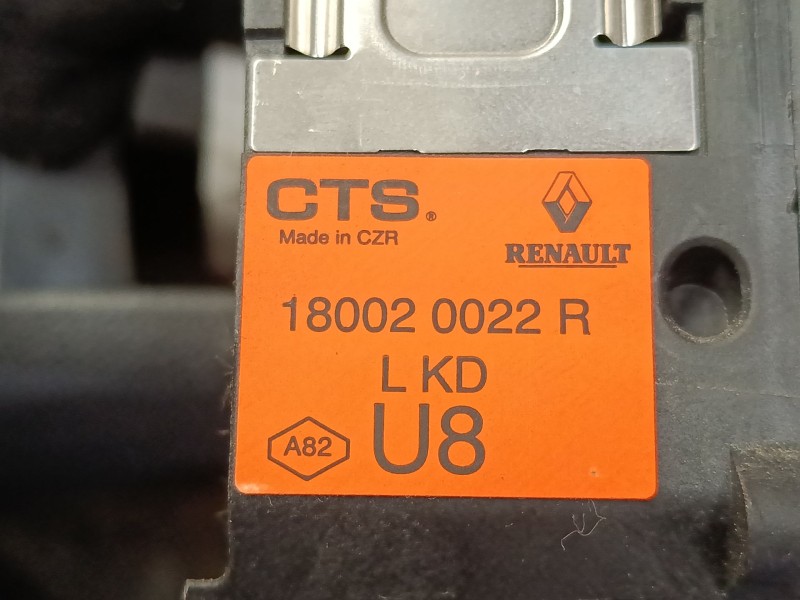 Recambio de pedal acelerador para renault megane iii hatchback (bz0/1_, b3_) 1.2 tce (bz2b, bz11) referencia OEM IAM 180020022R 