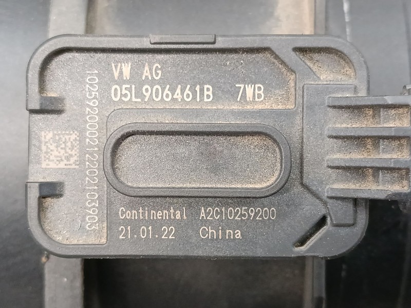 Recambio de caudalimetro para audi q3 sportback (f3n) 35 tdi referencia OEM IAM 05L906461B  