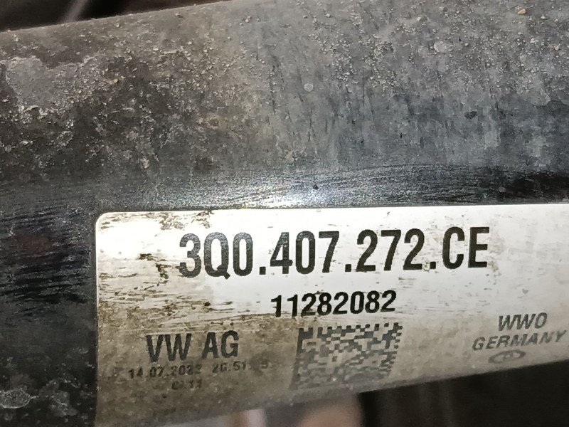 Recambio de transmision delantera derecha para audi q3 sportback (f3n) 35 tdi referencia OEM IAM 3Q0407272CE  
