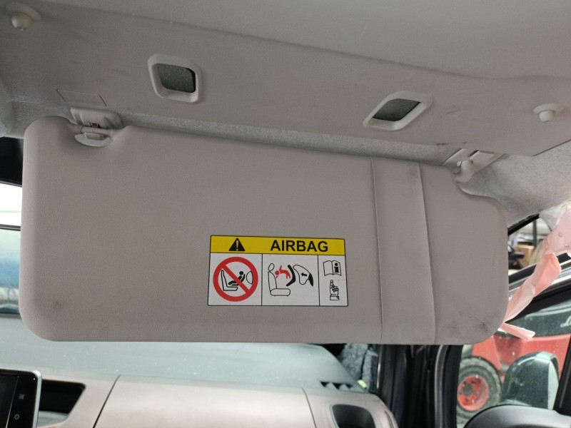 Recambio de parasol derecho para peugeot rifter 1.5 bluehdi 130 referencia OEM IAM   