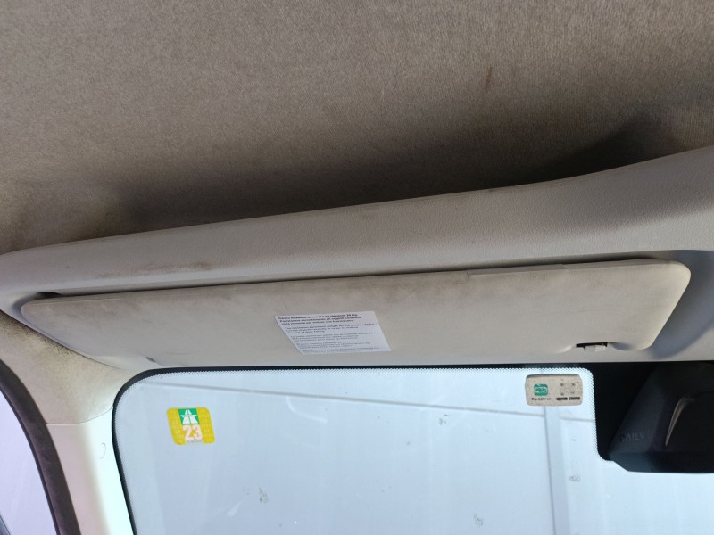Recambio de parasol izquierdo para iveco daily vi furgoneta 35s18, 35c18, 40c18, 50c18, 60c18, 65c18, 70c18 referencia OEM IAM  