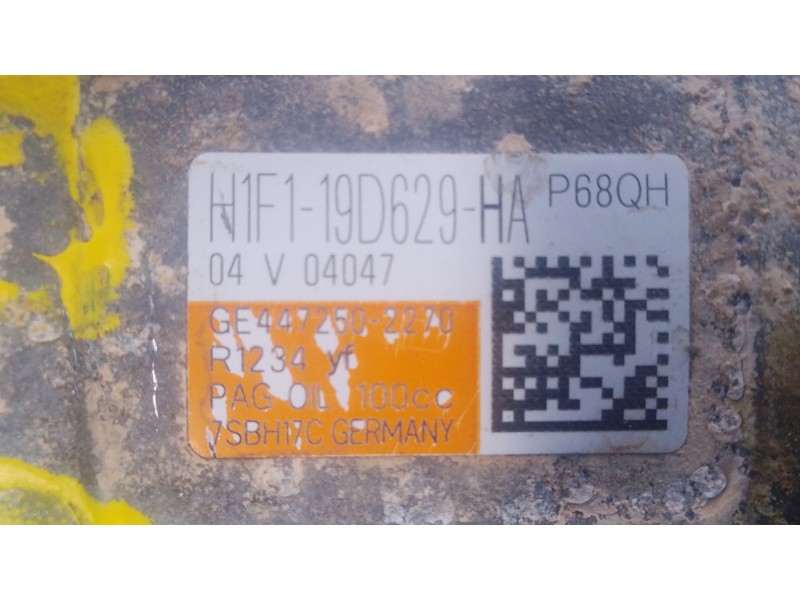 Recambio de compresor aire acondicionado para ford focus iii 1.5 tdci referencia OEM IAM   