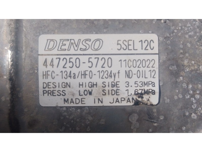 Recambio de compresor aire acondicionado para peugeot 3008 ii suv (mc_, mr_, mj_, m4_) 1.5 bluehdi 130 referencia OEM IAM 447250
