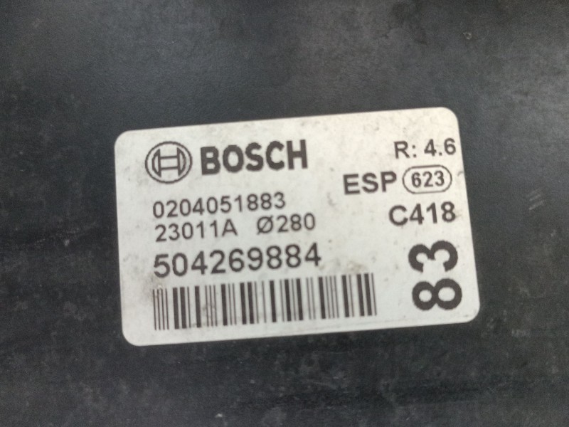 Recambio de servofreno para iveco daily vi furgoneta 35s18, 35c18, 40c18, 50c18, 60c18, 65c18, 70c18 referencia OEM IAM 50426988
