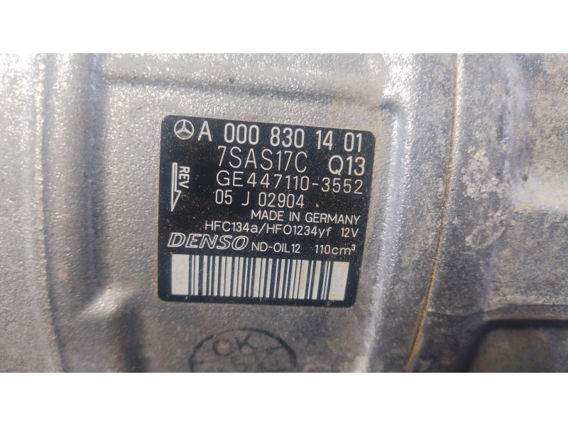 Recambio de compresor aire acondicionado para mercedes-benz vito tourer (w447) 114 cdi 4-matic (447.701, 447.703, 447.705) refer