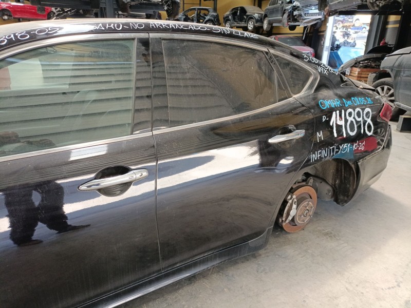 Recambio de puerta trasera izquierda para infiniti m (y51) 30d referencia OEM IAM   