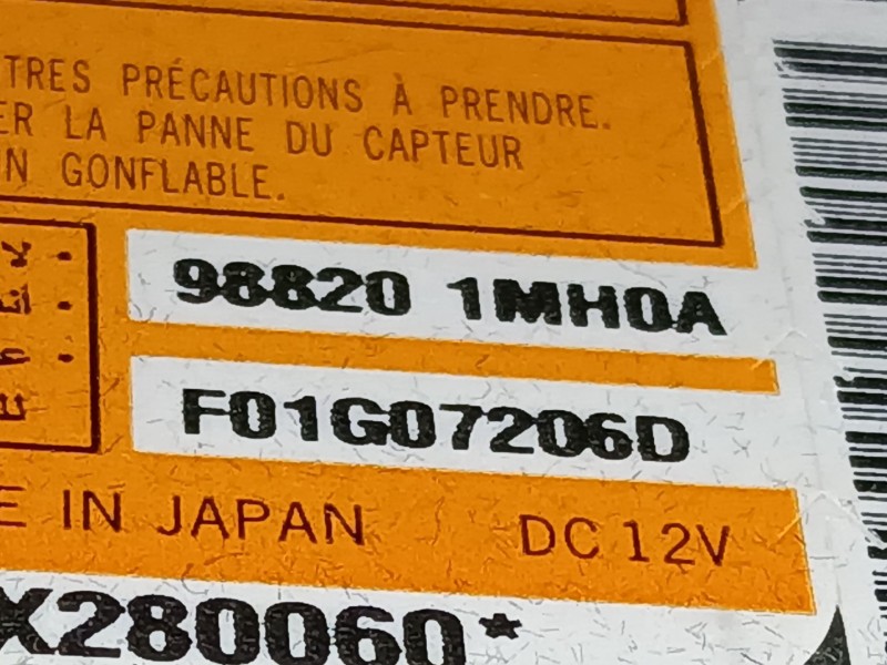 Recambio de kit airbag para infiniti m (y51) 30d referencia OEM IAM   