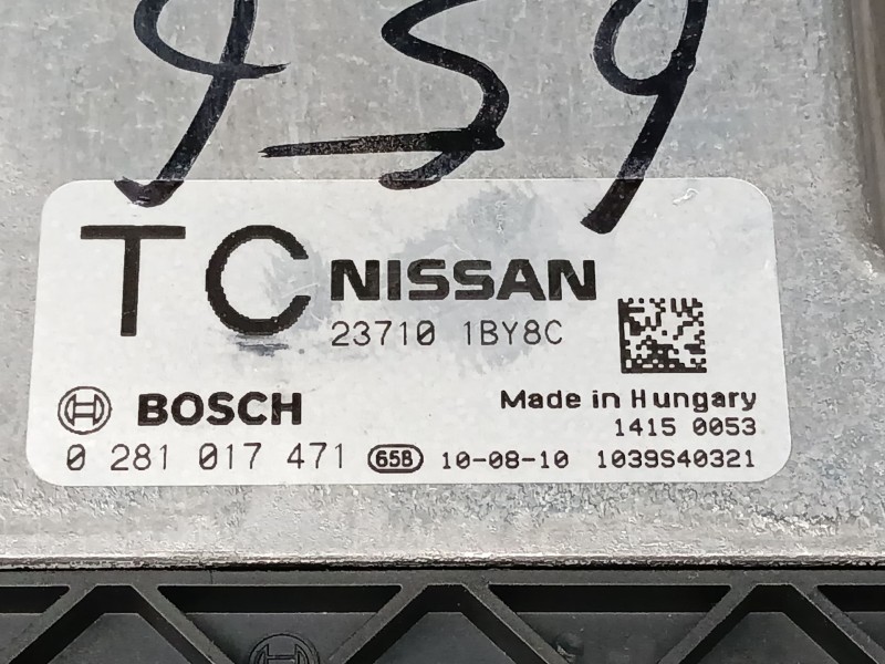 Recambio de centralita motor uce para infiniti m (y51) 30d referencia OEM IAM   