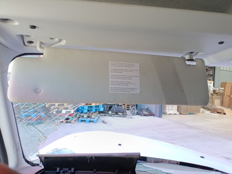 Recambio de parasol izquierdo para iveco daily vi furgoneta 35s18, 35c18, 40c18, 50c18, 60c18, 65c18, 70c18 referencia OEM IAM  