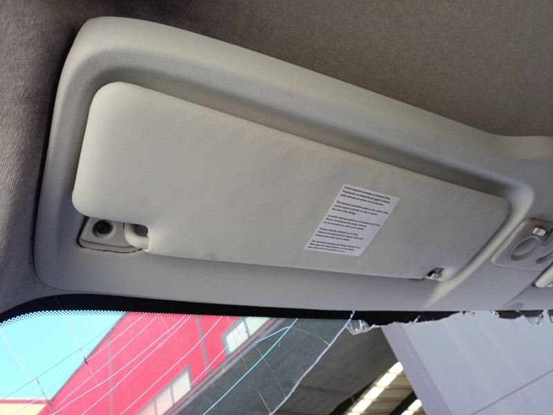 Recambio de parasol izquierdo para iveco daily vi furgoneta 35s18, 35c18, 40c18, 50c18, 60c18, 65c18, 70c18 referencia OEM IAM  