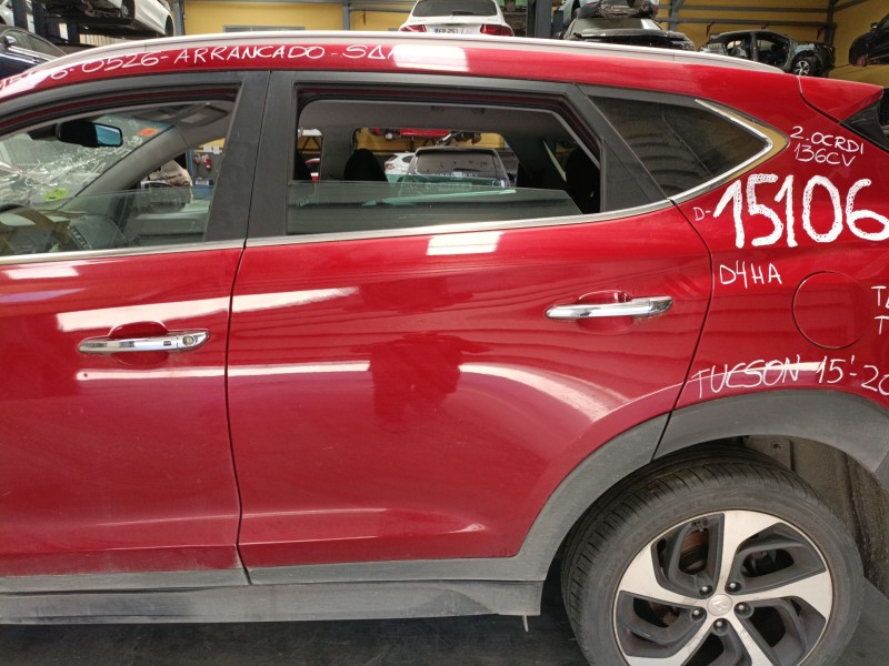 Recambio de puerta trasera izquierda para hyundai tucson (tl, tle) 2.0 crdi referencia OEM IAM   