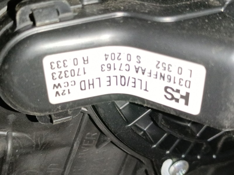 Recambio de ventilador calefaccion para hyundai tucson (tl, tle) 2.0 crdi referencia OEM IAM 170323  