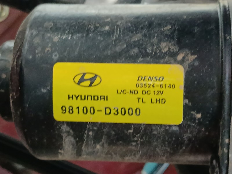 Recambio de motor limpia delantero para hyundai tucson (tl, tle) 2.0 crdi referencia OEM IAM 98100D3000  