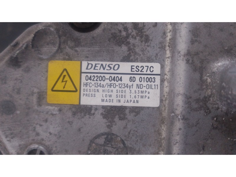 Recambio de compresor aire acondicionado para toyota prius plus (_w4_) 1.8 hybrid (zvw40w, zvw41w) referencia OEM IAM   