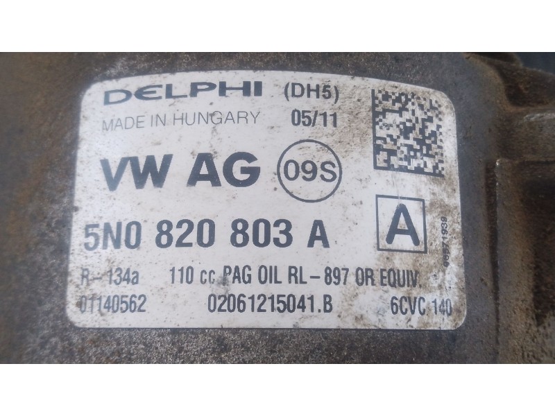 Recambio de compresor aire acondicionado para seat ibiza iv (6j5, 6p1) 1.6 tdi referencia OEM IAM   
