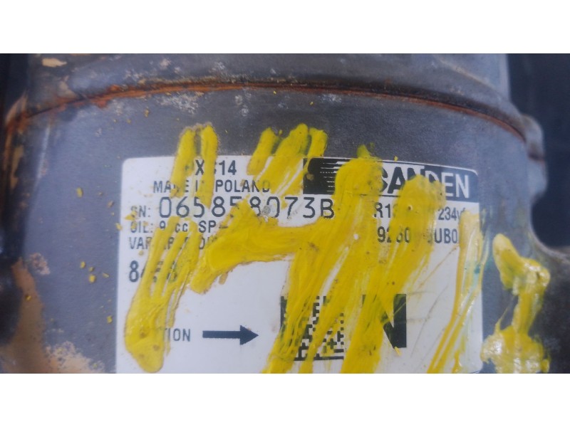 Recambio de compresor aire acondicionado para renault kangoo iii furgoneta/monovolumen 1.5 blue dci 95 (fjab) referencia OEM IAM