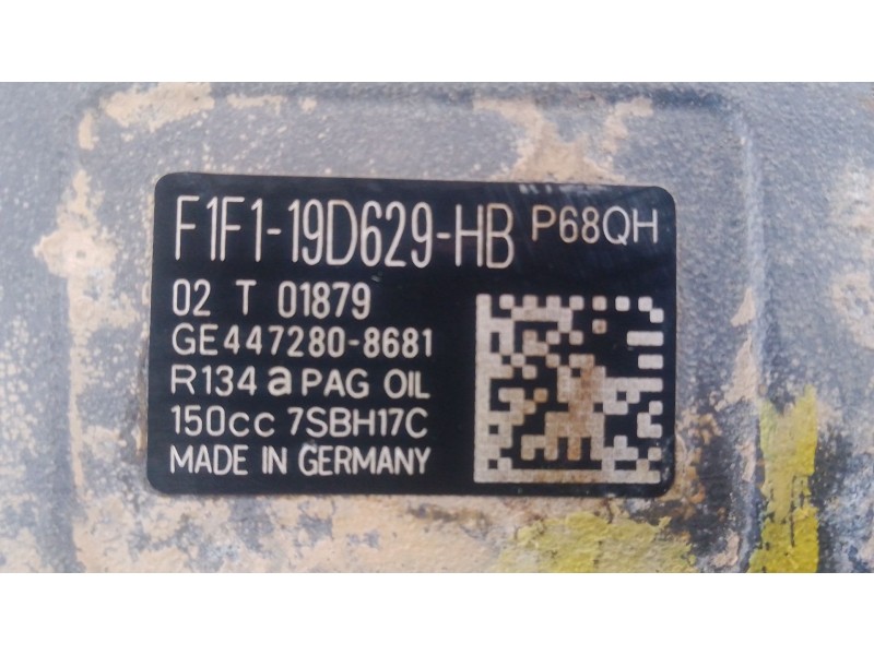 Recambio de compresor aire acondicionado para ford focus iii 1.5 tdci referencia OEM IAM F1F119D629HB 4472808681 