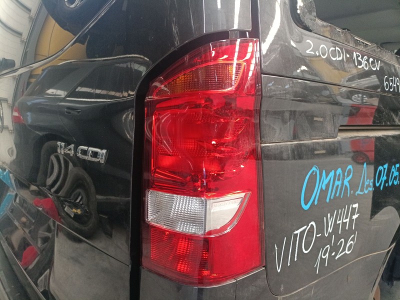 Recambio de piloto trasero derecho para mercedes-benz vito tourer (w447) 114 cdi 4-matic (447.701, 447.703, 447.705) referencia 