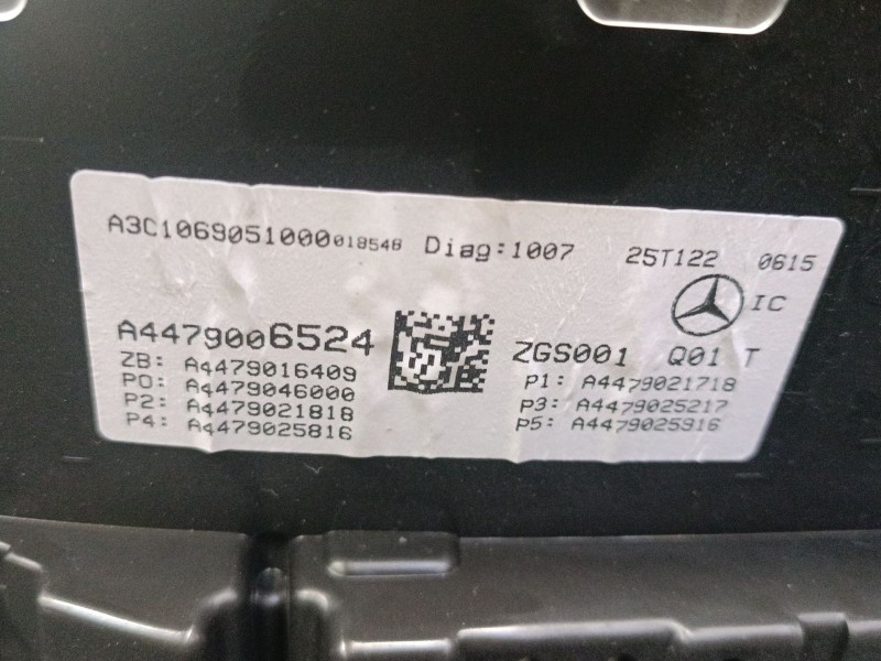 Recambio de cuadro instrumentos para mercedes-benz vito tourer (w447) 114 cdi 4-matic (447.701, 447.703, 447.705) referencia OEM