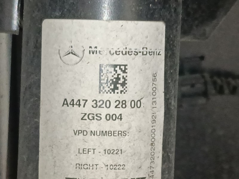 Recambio de amortiguador delantero izquierdo para mercedes-benz vito tourer (w447) 114 cdi 4-matic (447.701, 447.703, 447.705) r