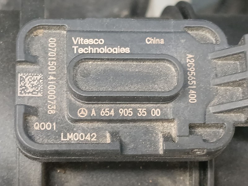 Recambio de caudalimetro para mercedes-benz vito tourer (w447) 114 cdi 4-matic (447.701, 447.703, 447.705) referencia OEM IAM   