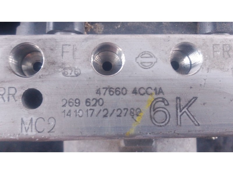 Recambio de abs para nissan x-trail iii (t32_, t32r, t32rr) 1.6 dci (t32) referencia OEM IAM 476004C0  