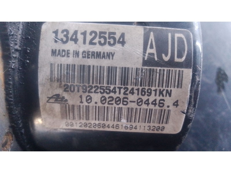 Recambio de abs para opel astra j sedán 1.7 cdti (69) referencia OEM IAM 13412554  