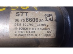 Recambio de motor arranque para citroën c4 cactus 1.6 bluehdi 100 referencia OEM IAM    2