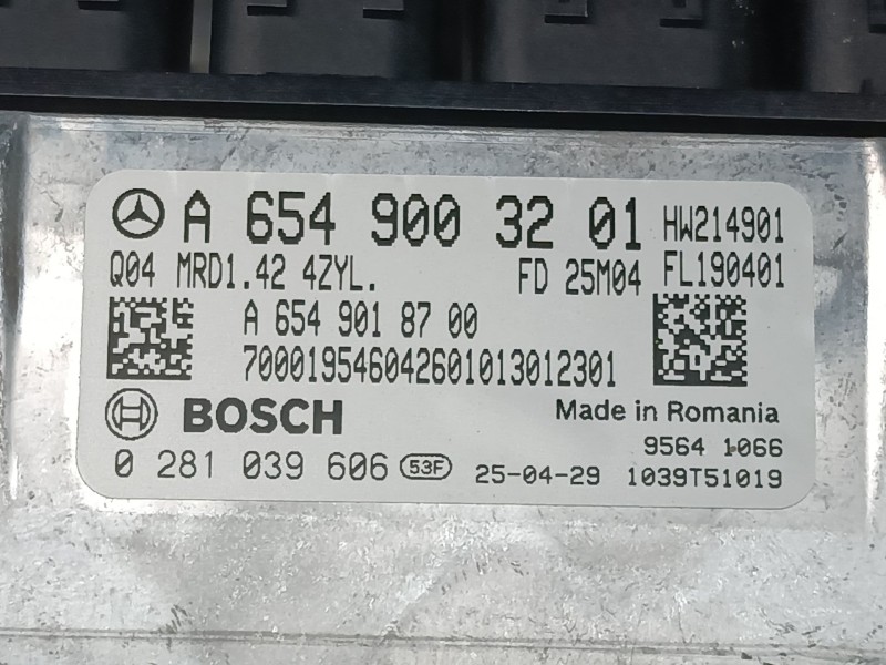 Recambio de centralita motor uce para mercedes-benz vito tourer (w447) 114 cdi 4-matic (447.701, 447.703, 447.705) referencia OE