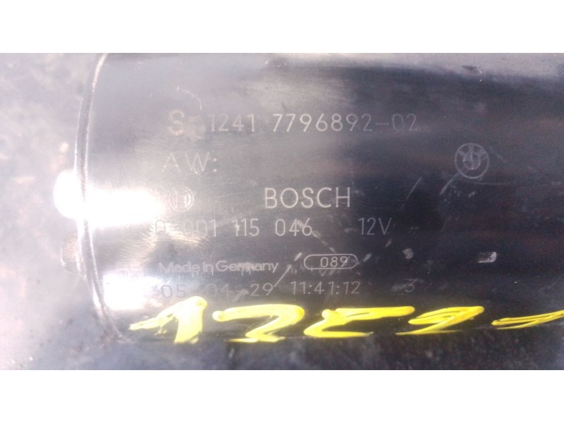 Recambio de motor arranque para bmw 1 (e87) 118 d referencia OEM IAM   