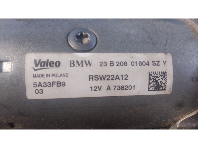 Recambio de motor arranque para bmw x3 (g01, f97, g08) xdrive 20 d mild-hybrid referencia OEM IAM   