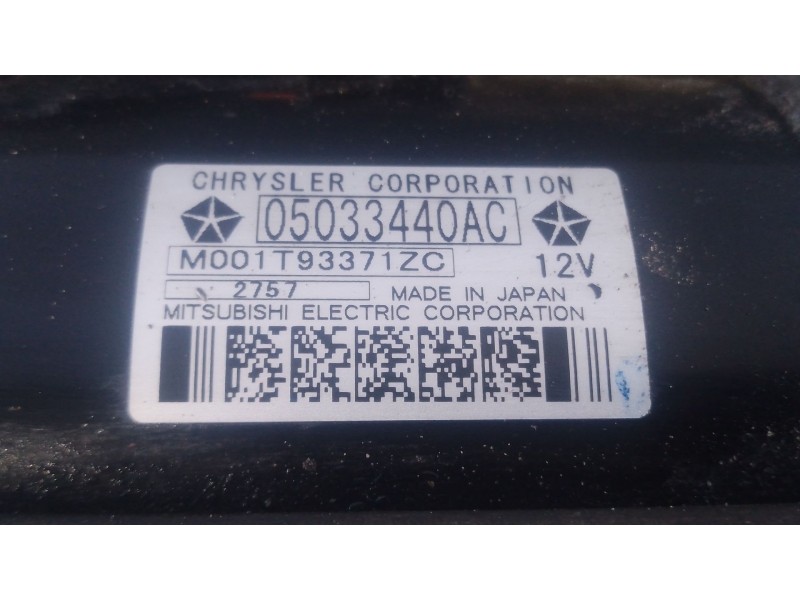 Recambio de motor arranque para jeep compass (mk49) 2.0 crd 4x4 referencia OEM IAM   