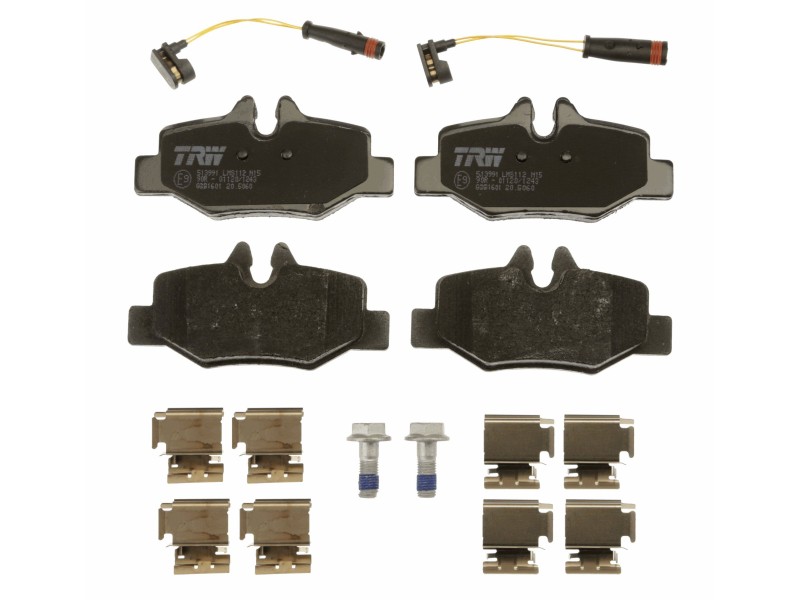 Recambio de juego pastillas de frenos para mercedes-benz vito / mixto furgoneta (w639) 109 cdi (639.601, 639.603, 639.605) refer