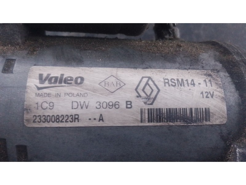 Recambio de motor arranque para mercedes-benz citan furgoneta/monovolumen (w415) 109 cdi (415.601, 415.603, 415.605) referencia 