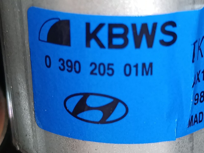 Recambio de motor limpia trasero para hyundai inster referencia OEM IAM   