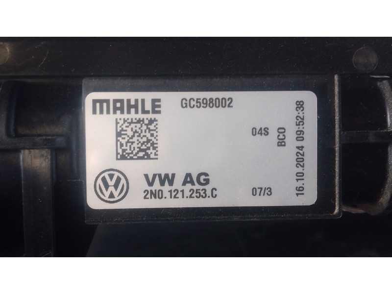 Recambio de radiador agua para volkswagen crafter furgoneta (sy_, sx_) 2.0 tdi referencia OEM IAM   