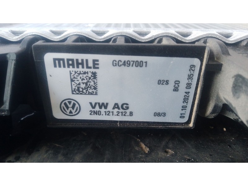 Recambio de radiador agua para volkswagen crafter caja/chasis (sz_) 2.0 tdi rwd referencia OEM IAM   