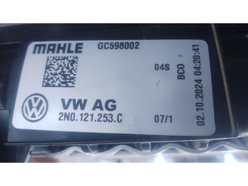 Recambio de radiador agua para volkswagen crafter caja/chasis (sz_) 2.0 tdi rwd referencia OEM IAM   