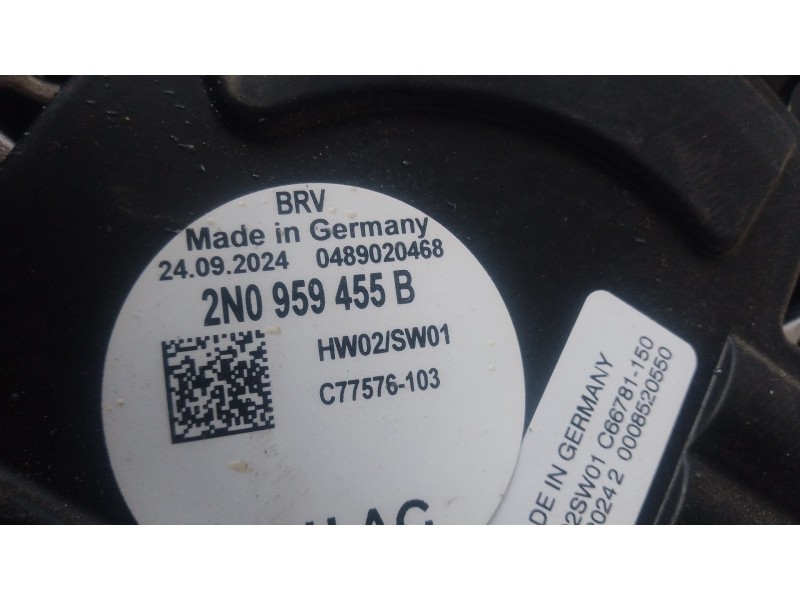 Recambio de electroventilador para volkswagen crafter caja/chasis (sz_) 2.0 tdi rwd referencia OEM IAM   
