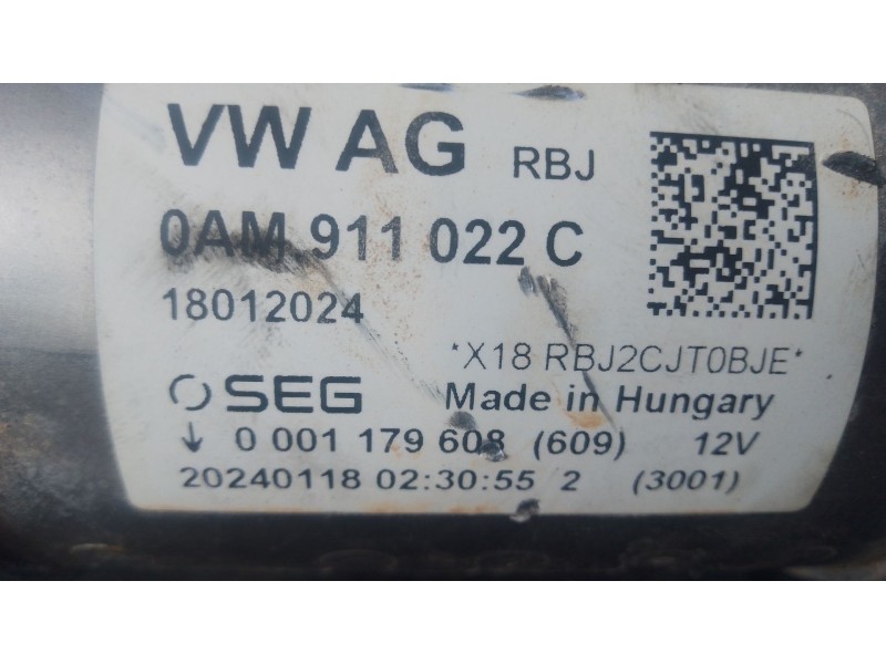 Recambio de motor arranque para skoda scala (nw1) 1.0 tsi referencia OEM IAM   